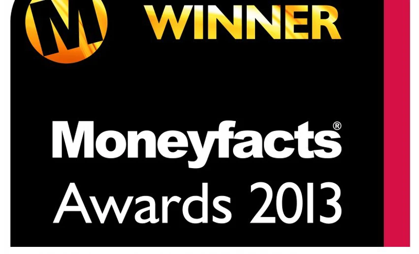 Moneyfacts award logo 2013