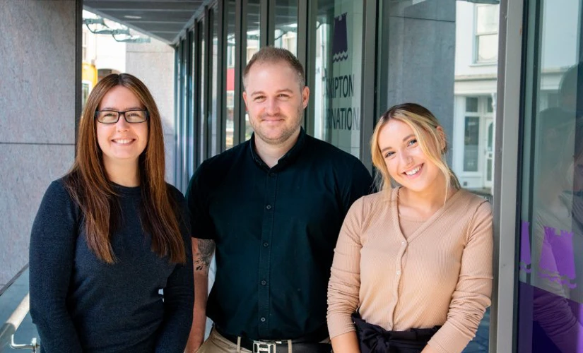 people smiling in Skipton office