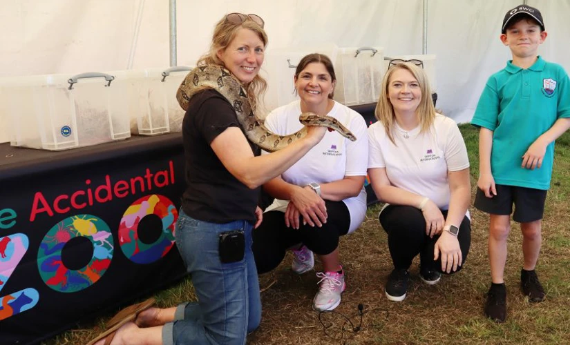 Skipton staff volunteering at Zoo