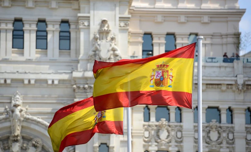 Spanish flags