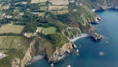 Aerial View Of guernsey