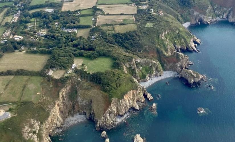 Aerial View Of guernsey