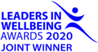 Leaders in wellbeing awards 2020 joint winners logo