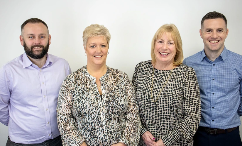 people smiling in Skipton office