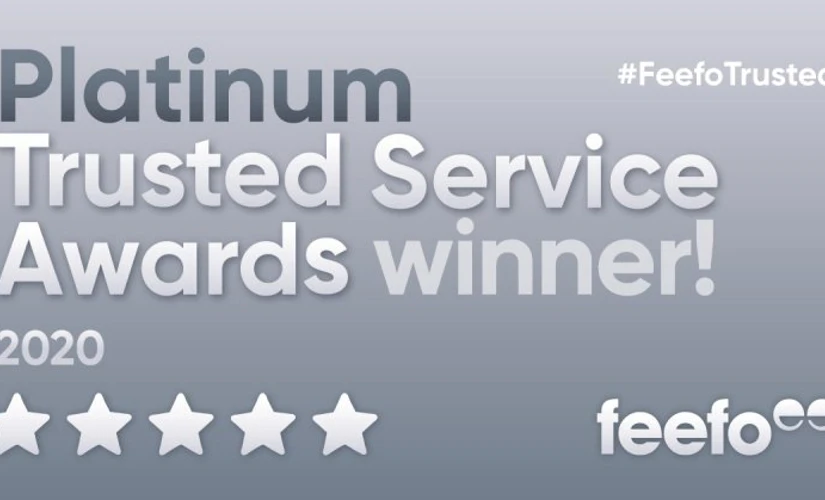 Platinum trusted services award 2020