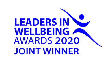 Leaders in wellbeing awards 2020 joint winners logo