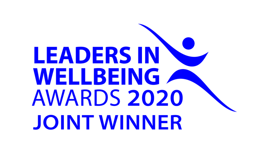 Leaders in wellbeing awards 2020 joint winners logo