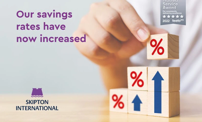 Skipton savings increase image