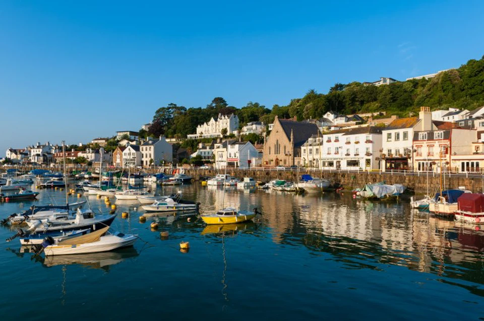 View of Jersey Harbour