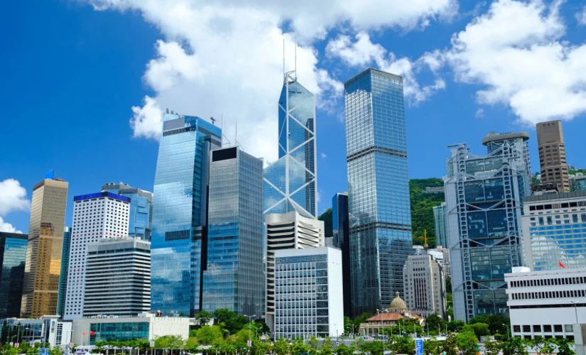 Honk Kong high-rise buildings